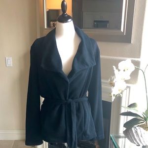 GUC Banana Republic Sweatshirt Peacot w/ Tie Waist